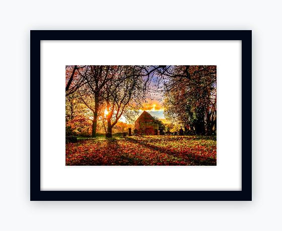 Classic 12x16 Black Frame, Snow White Mount - Classic 12x16 Black Frame, Snow White Mount