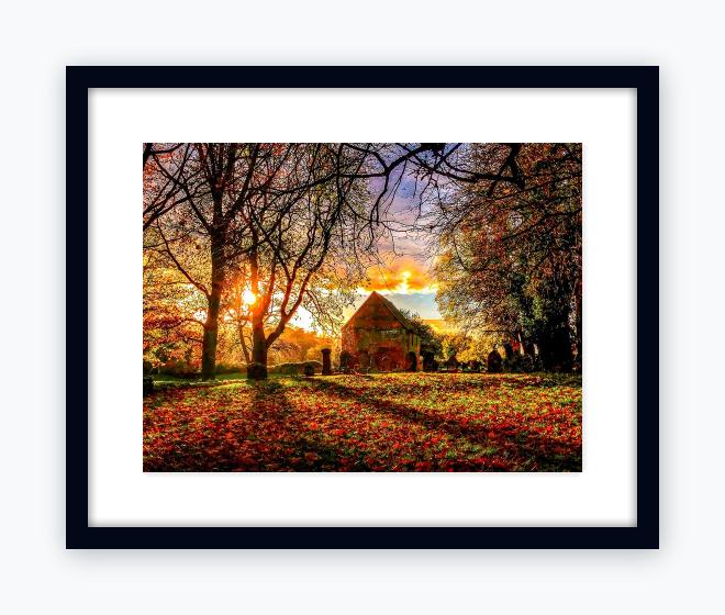 Classic 16x20 Black Frame, Snow White Mount - Classic 16x20 Black Frame, Snow White Mount