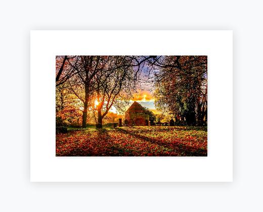 Mounted Print 12x16 (A3), Snow White Mount - Mounted Print 12x16 (A3), Snow White Mount