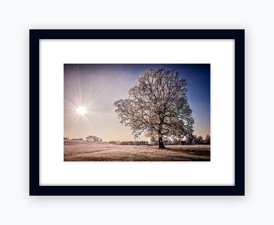 Classic 12x16 Black Frame, Snow White Mount - Classic 12x16 Black Frame, Snow White Mount